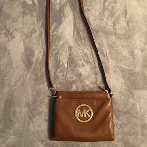 Brown Michael kors crossbody bag